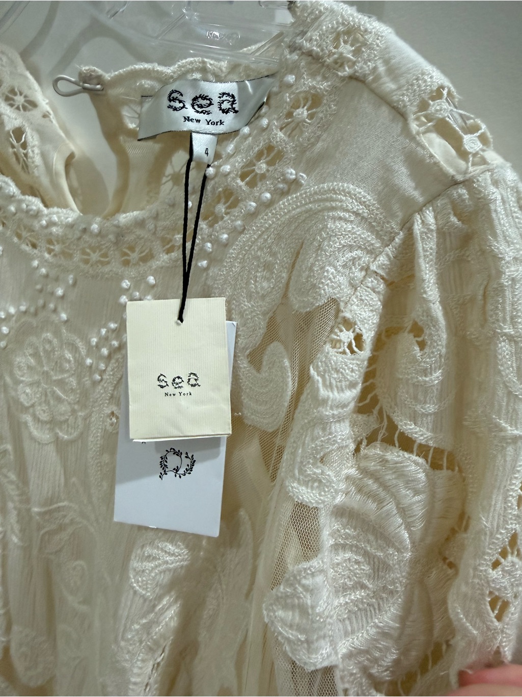 Sea New York Iysa Embroidery Dress Nwt — image 7 of 8